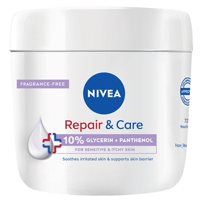 Ingrijire Corp - Nivea Crema Reparatoare Sensitive Fata & Maini & Corp 400 ml