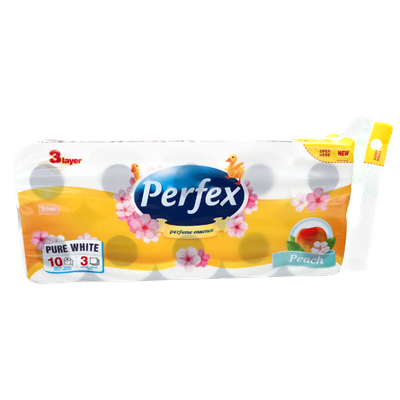 Hartie Igienica - Perfex Role Hartie Igenica Piersica 10 role