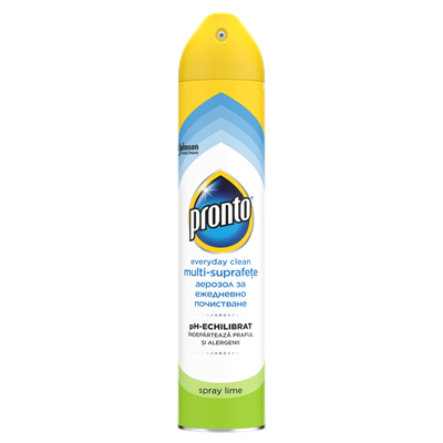 Detergenti Suprafete - Pronto Spray Suprafete Multiple Lime 300 ml