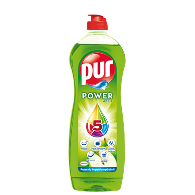 Produse Curatenie - Pur Detergent Vase Power Apple 750 ml