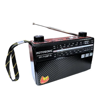 Electronice si Electrocasnice - Radio cu Acumulator si Panou Solar FP-712BT-S Usb/TF/Aux/BT