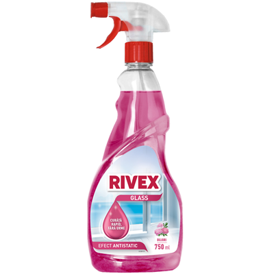 Detergenti Geamuri - Rivex Detergent Geamuri Bujori 750 ml