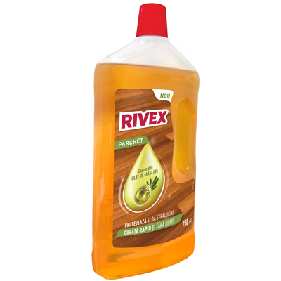Detergenti Suprafete - Rivex Detergent pentru Parchet cu Sapun din Ulei de Masline 750 ml