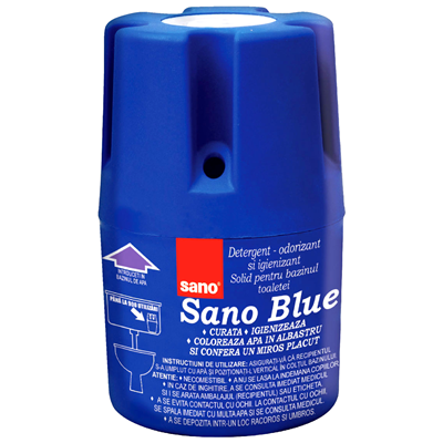 Solutii Obiecte Sanitare - Sano Blue Odorizant Toaleta 150 g