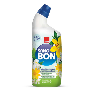 Solutii Obiecte Sanitare - Sano Bon Gel Curatare Toaleta cu Parfum de Magnolie 750 ml
