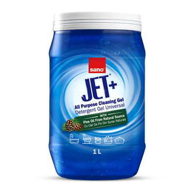 Detergenti Suprafete - Sano Jet+ Detergent Universal Gel Pin 1 L