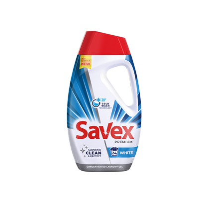 Detergenti Rufe - Savex Premium White Detergent Rufe 1,08 L