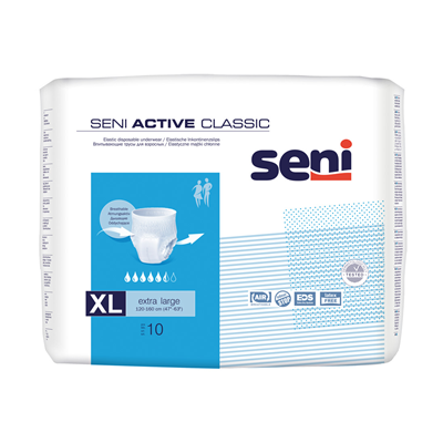 Scutece Adulti - SENI Active Classic Extra Large Scutece Chilot pentru Adulti 10 bucati