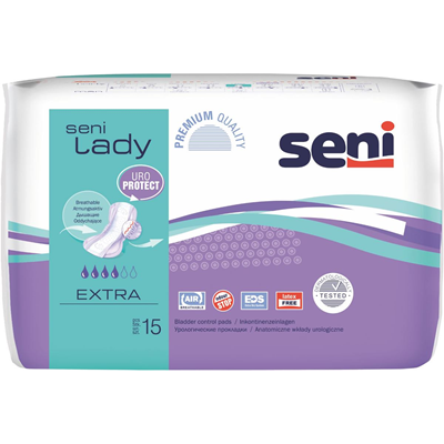 Scutece Adulti - SENI Lady Extra Absorbante 15 bucati
