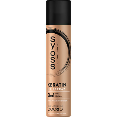 Fixativ si Spuma de Par - Syoss Fixativ Keratin Stil 300 ml
