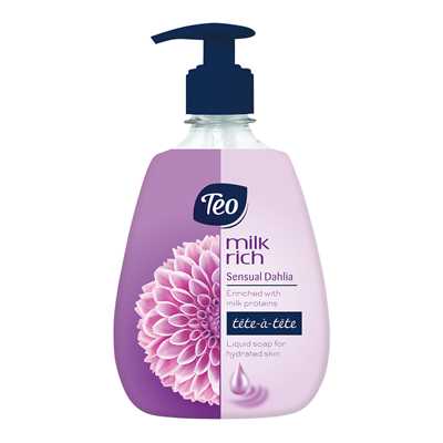 Ingrijire Corp - Teo Sapun Lichid Milk Sensual Dehlia 400 ml