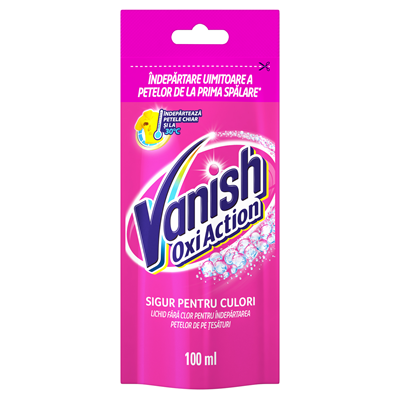 Detergenti Rufe - Vanish Lichid Rufe Color 100 ml