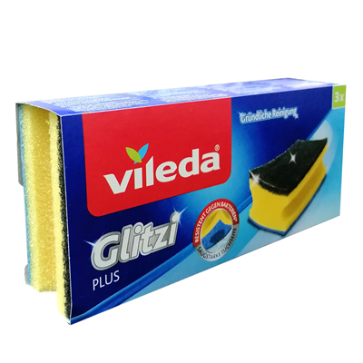 Accesorii Curatenie - Vileda Glitzi New Burete Vase 3 bucati