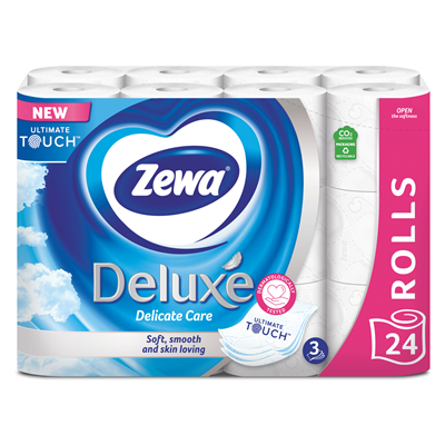 Hartie Igienica - Zewa Deluxe Delicate Care Hartie Igienica 3 Straturi 24 bucati