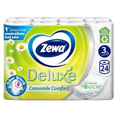 Hartie Igienica - Zewa Deluxe Hartie Igienica Musetel 3 Straturi 24 bucati