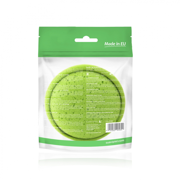 Burete de Baie Exfoliant Aloe Vera SPA Suavipiel 1 buc [2]