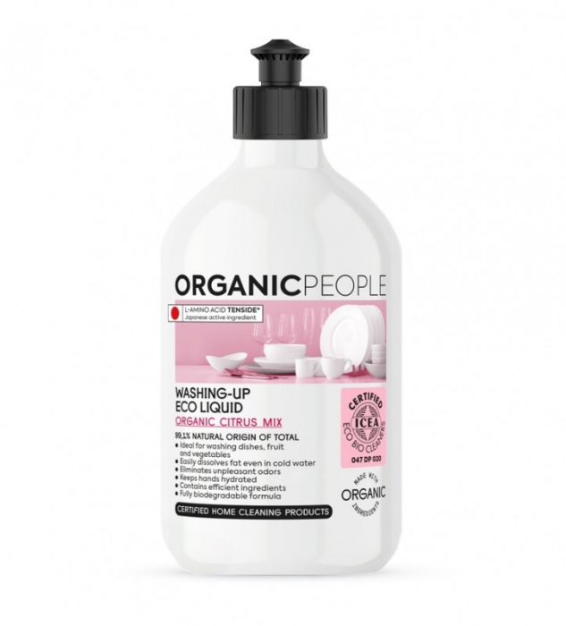 Detergent ecologic pentru vase Citrus Mix, 500ml - Organic People [1]