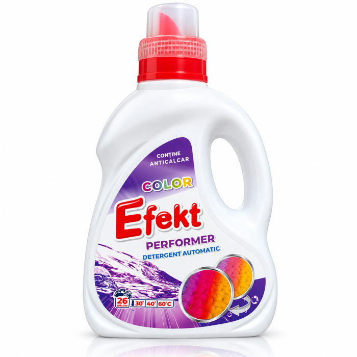 Detergent Lichid Rufe Colorate Efekt Performer Color 910 ml 26 Spalari [1]