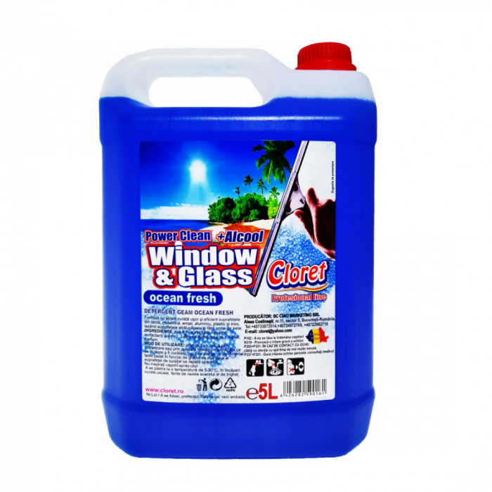 Detergent pentru geam Ocean Fresh Cloret 5 L [1]