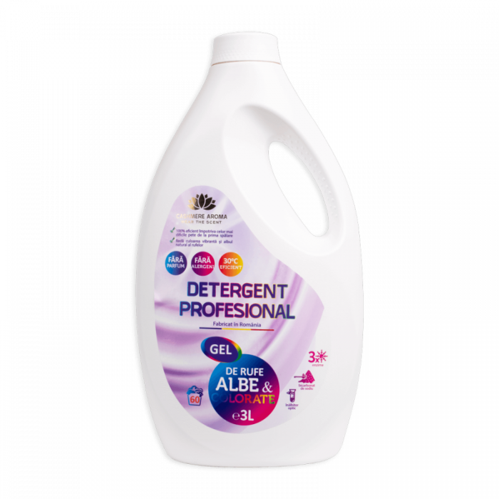 Detergent Cashmere profesional rufe albe & colorate, 3L [1]