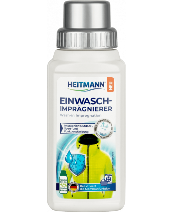 Heitmann Soluție Profesională De Impregnare Și Impermeabilizare Pentru Rufe Sport, 250 ml [1]