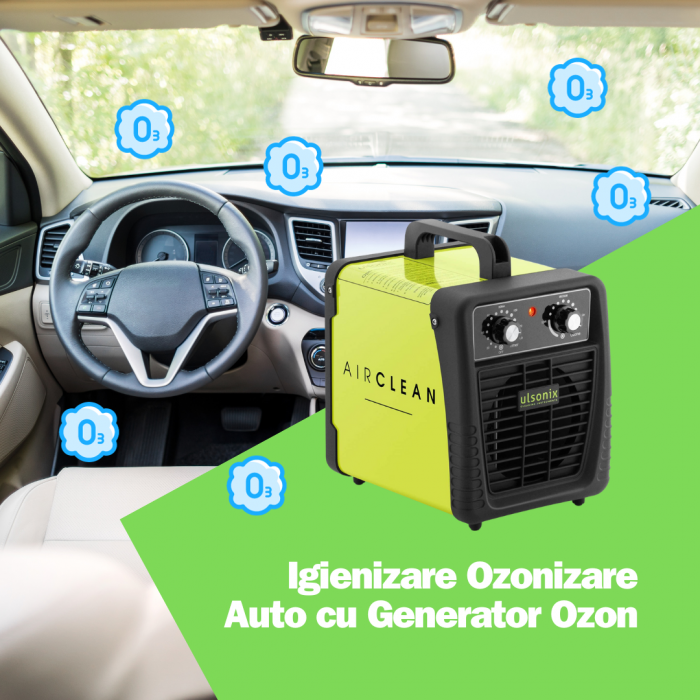 Igienizare Ozonizare Auto cu Generator Ozon [1]
