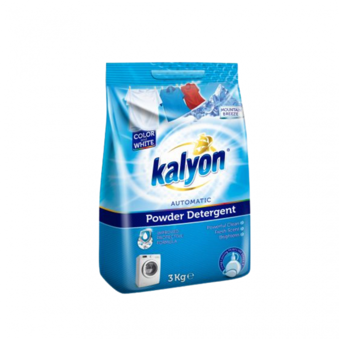KALYON Detergent praf rufe 3kg Automat Color&White Mountain Breeze [1]