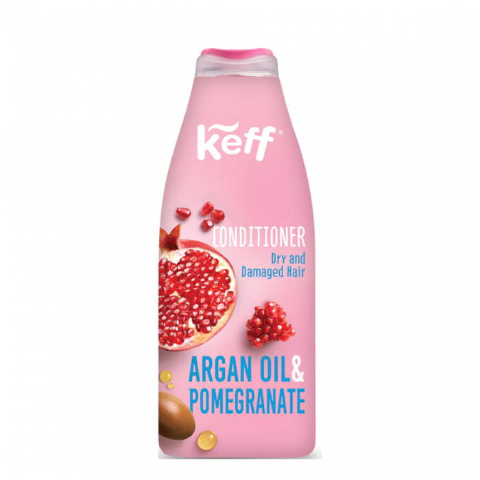 Keff Balsam pentru par uscat si deteriorat Pomegranate & Argan Oil 500 ml [1]