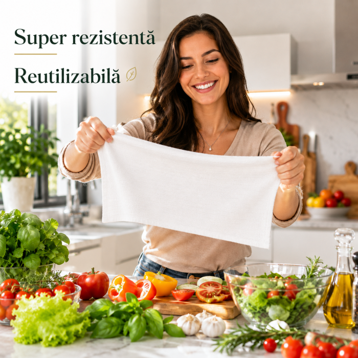 Lavete embosate reutilizabile Prăvălia de Curățenie 50 buc rola [2]