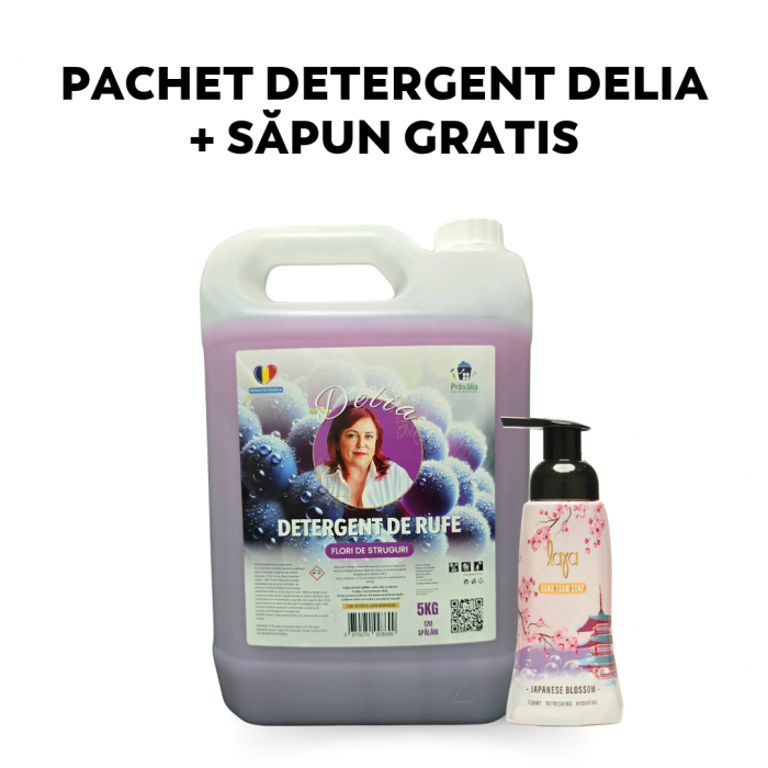 Pachet Detergent Delia + Sapun GRATIS [1]