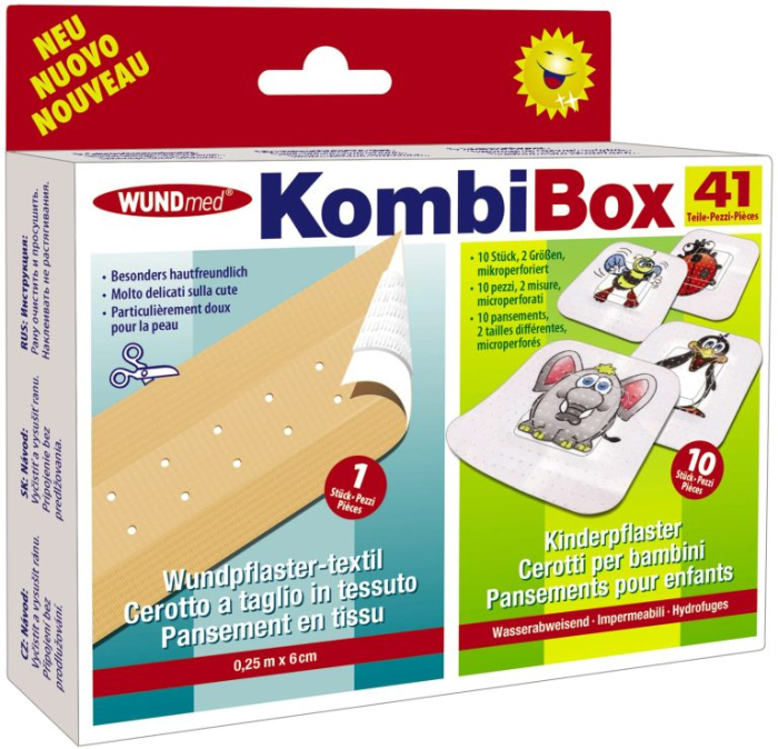 Pachet Kombi 41 plasturi răni WUNDmed [1]