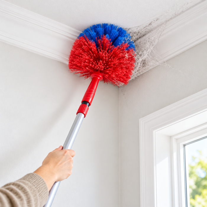 Perie sferică pentru plafon și pânze de păianjen 27 cm – Prăvălia de Curățenie [2]