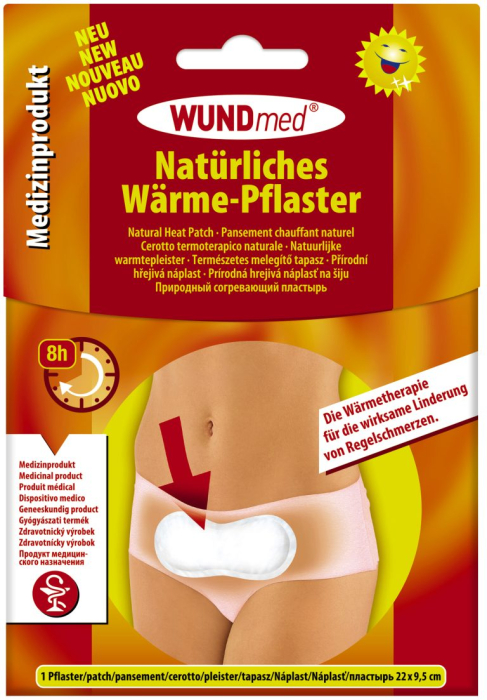 Plasture cald dureri menstruale 8 h WUNDmed [1]
