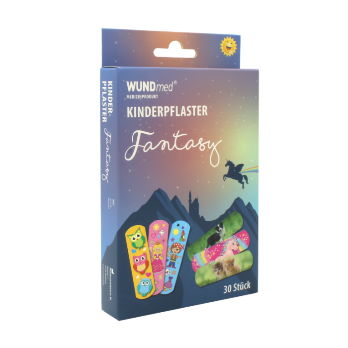 Plasturi răni copii FANTASY 30 bucati WUNDmed [1]