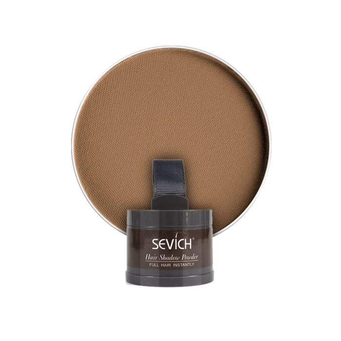 Pudră de păr instant, pentru rădăcina părului, saten, Brown SEVICH 4g [2]