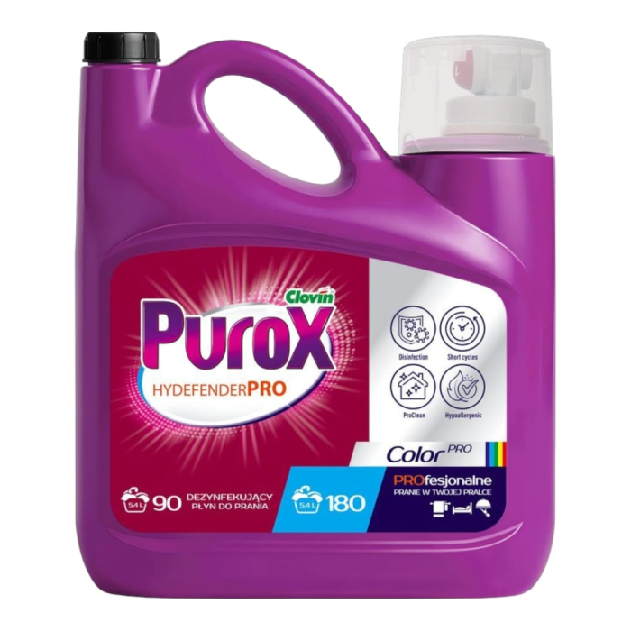 PUROX Hydefender Detergent de Rufe Gel COLOR Pro 5.4L [1]