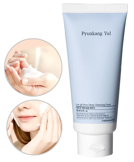 Pyunkang Yul Low pH Pore Deep Cleansing Foam, Spuma de Curatare Pori cu pH scazut 40ml [2]