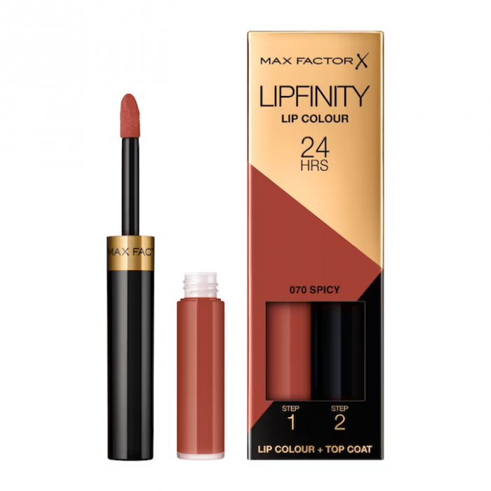 Ruj rezistent la transfer Max Factor Lipfinity, 070 Spicy [1]