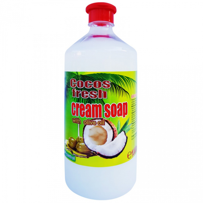 Sapun lichid cremos Cocos Fresh rezerva 1 L [1]