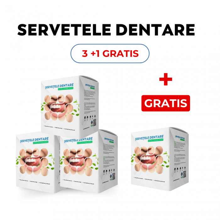 Servetele Dentare 3+1 GRATIS [1]