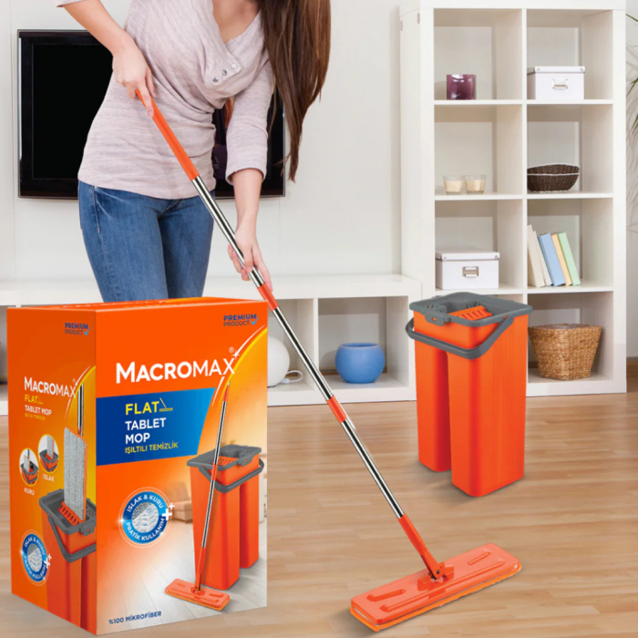 Set curățare mop & găleată MACROMAX Flat [2]