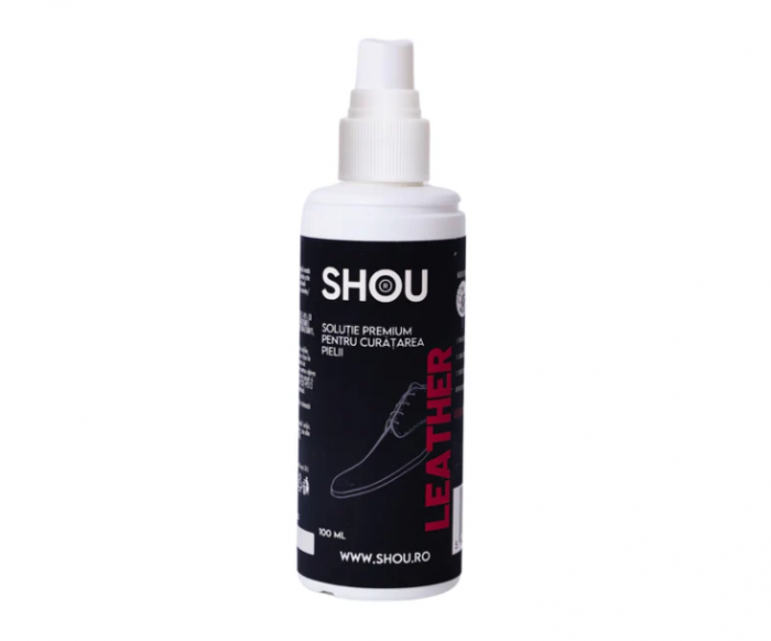 SHOU Leather - Solutie Premium Curatare Piele 100ml [1]