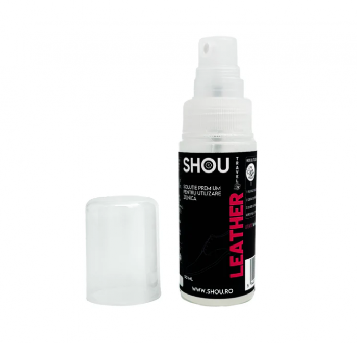 SHOU Leather - Solutie Premium Curatare Piele 50ml [1]