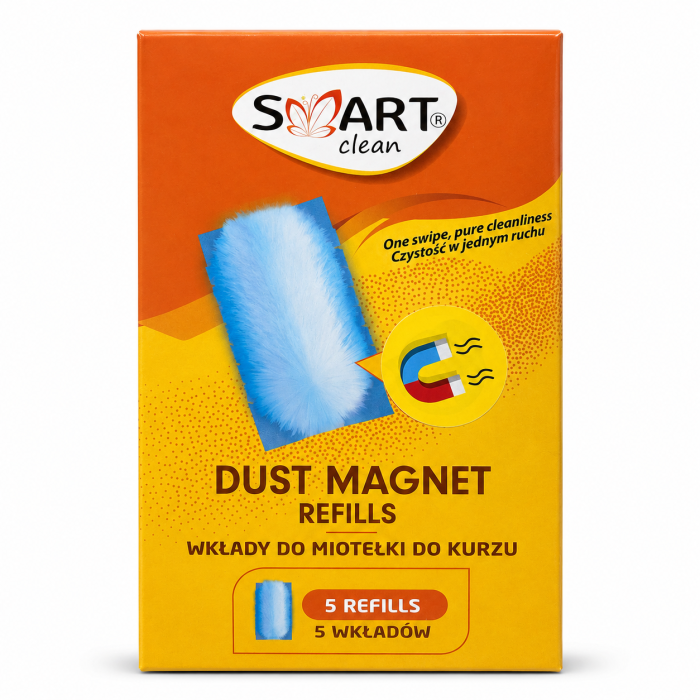 Smart Clean Rezerve Pămătuf pentru Praf Dust Magnet 5 bucăți [2]