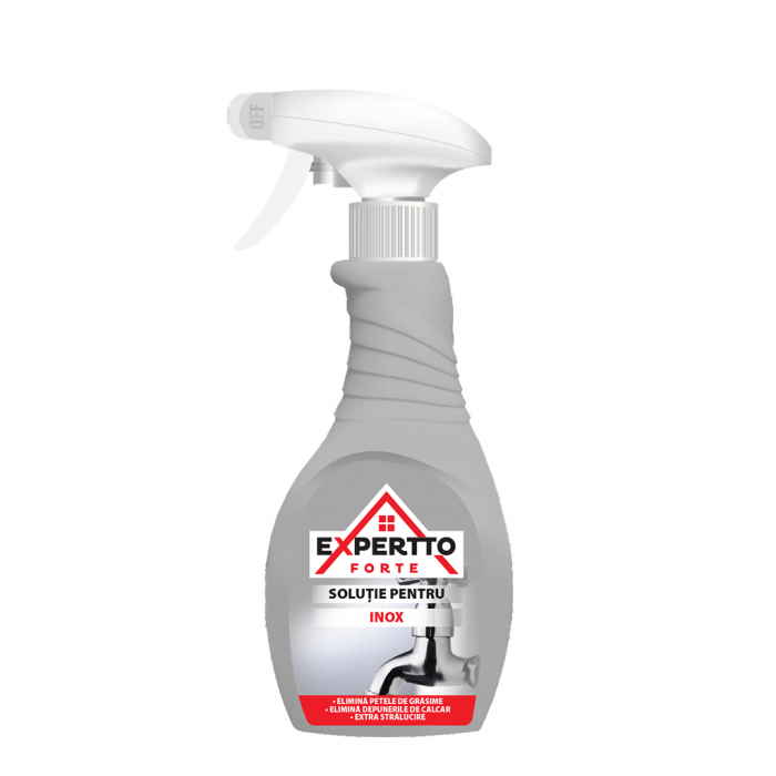 Solutie concentrata pentru curatarea suprafetelor din inox, Expertto Forte, 500 ml [1]