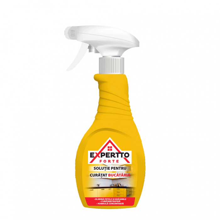 Solutie concentrata pentru curatat bucataria, Expertto Forte, 500 ml [1]