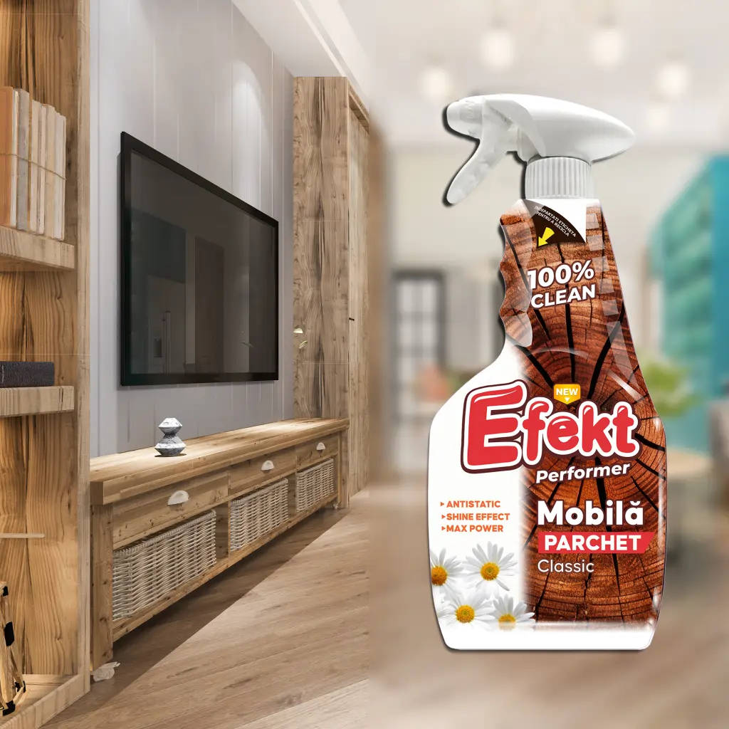 Solutie pentru Curatat Mobila si Parchet Classic Efekt 750 ml [2]