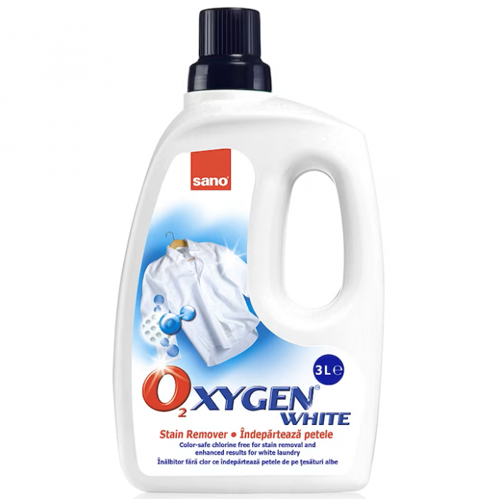 Solutie pentru indepartarea petelor Sano Oxygen White 3l [1]