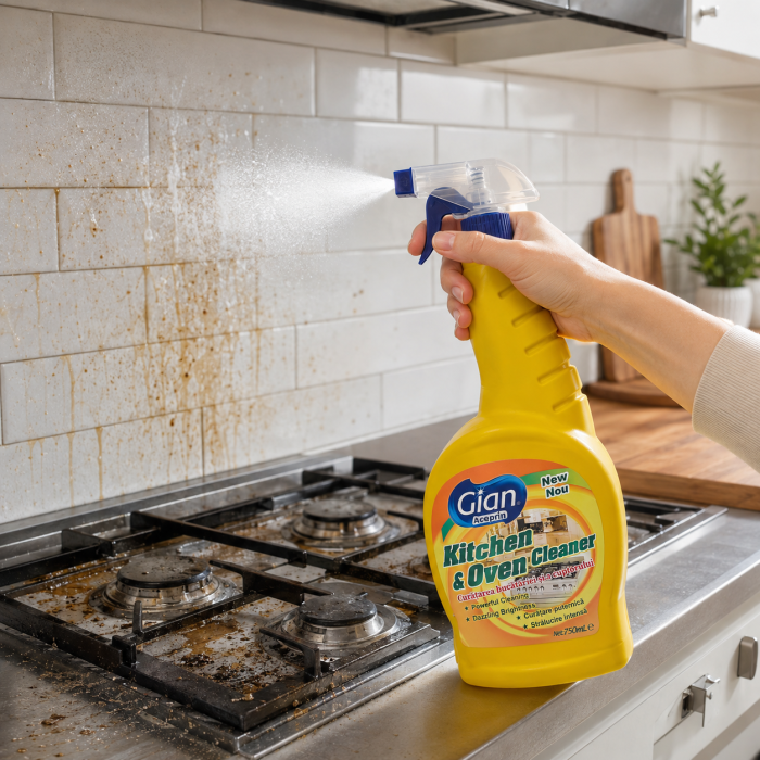 Solutie Profesionala pentru Curatare Bucatarie si Cuptor Gian Aceprin 750 ml [3]