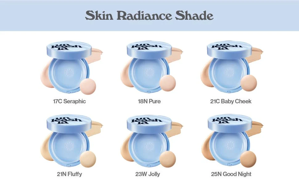 Unleashia Fond de ten Blue Cushion cu SPF40+ 21N Fluffy 15g [2]